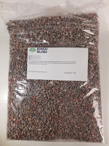 10 Kg Fertilizante Abono Triple 17 Alto En Nutrientes Jardín