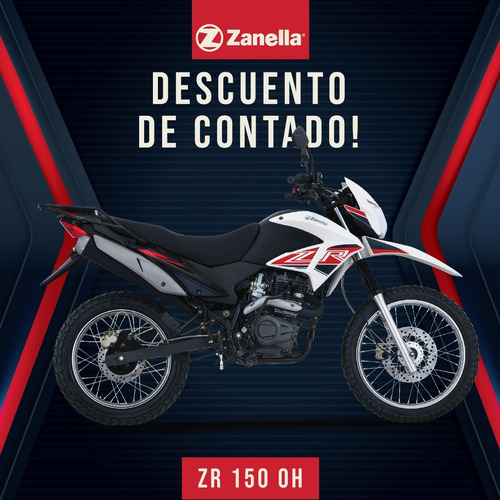 Imagen 1 de 17 de Zanella Zr 150 Ohc Descuento Contado - Unicomoto Canning