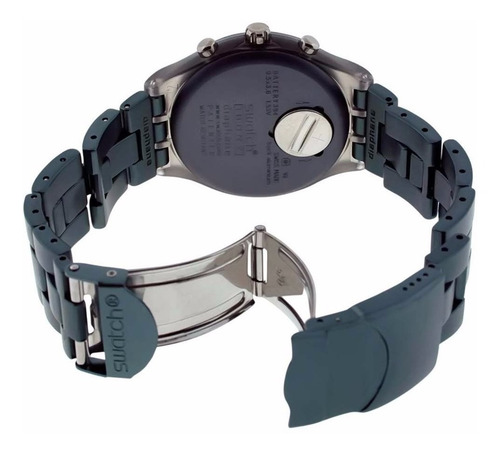 Relógio Swatch Full Blooded Smoky Grey Svcm4007ag
