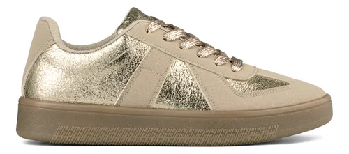 Zapatillas doradas mujer chile sale