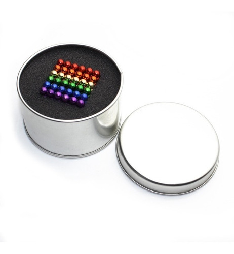 Neocube Buckyballs 216 Esferas 5 Mm Iman Neodimio Colores