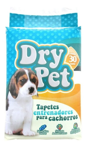 Tapete Entrenador Para Perro Dry Pet 30 Pzas