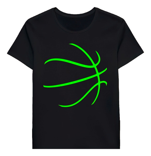 Remera Neon Style Basketball Lemon Green 68462384