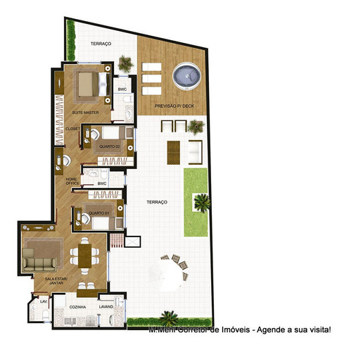 Imagem 26 de 28 de Apartamento Com 3 Dormitórios À Venda Com 149.9m² Por R$ 901.000,00 No Bairro Alto Da Xv - Curitiba / Pr - M2ax-rj402