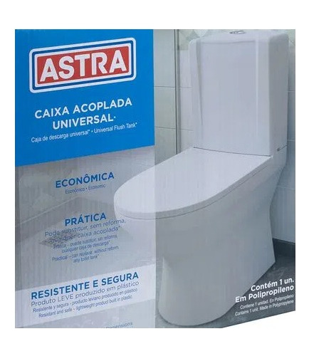 Caixa Descarga Acoplada Universal Astra