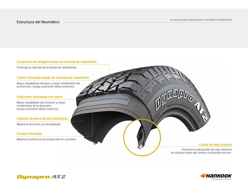 Llanta Hankook Dynapro At2 Rf11 215/75 R15 100/97 S