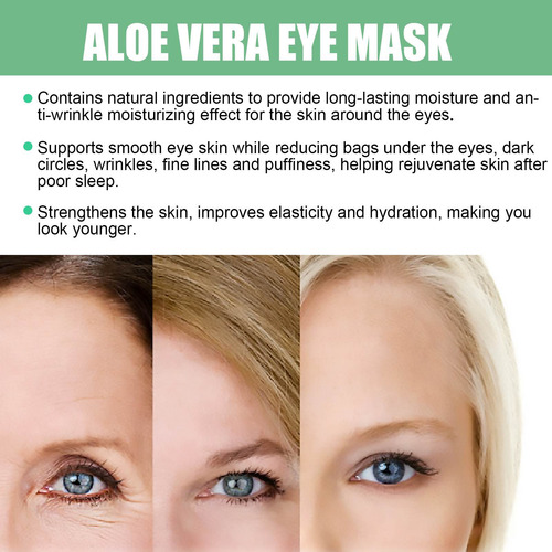 30 Pares De Mascarillas De Aloe Para Debajo De Los Ojos, Sop