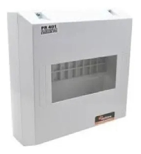 Imagen 1 de 3 de Caja Para Termicas 8 Bocas Exterior Tablero Roker Pr401 161x161x59mm *e631*