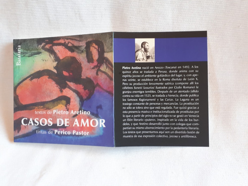 Imagen 5 de 9 de Casos De Amor Pietro Aretino Perico Pastor Barataria