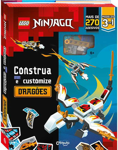 Lego Ninjago Construa E Customize: Dragões, De Es Da Catapulta. Editora Catapulta, Capa Dura Em Português