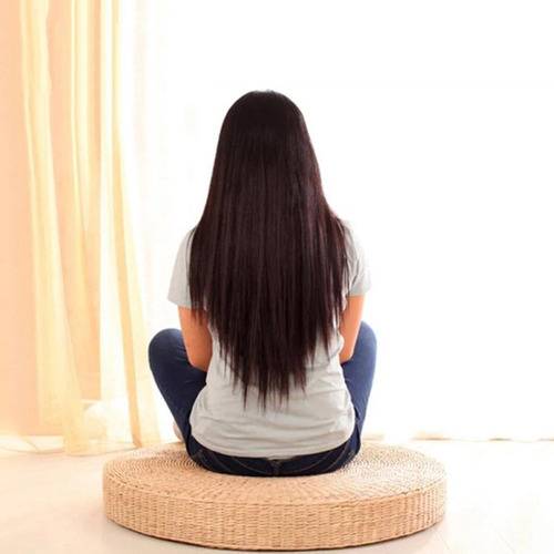 .. 2 Unids Paja Plana Sentada Cojín Meditación Silla Tatami