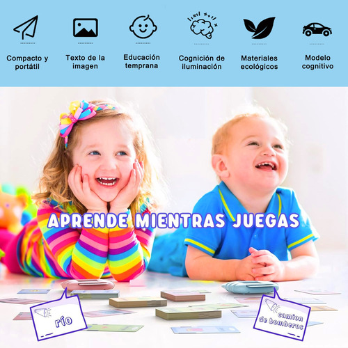 Juguetes De Aprendizaje Con Tarjetas Flash Parlantes,