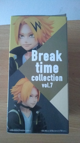 Figura Denki Kaminari Break Time My Hero Academia,nuev0 (Usado)