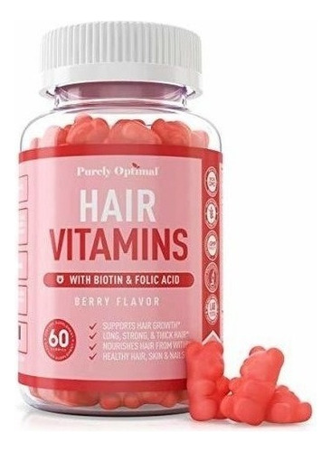 Vitaminas Cabello Biotina Acido Folico Vitaminas A-d 60 Und