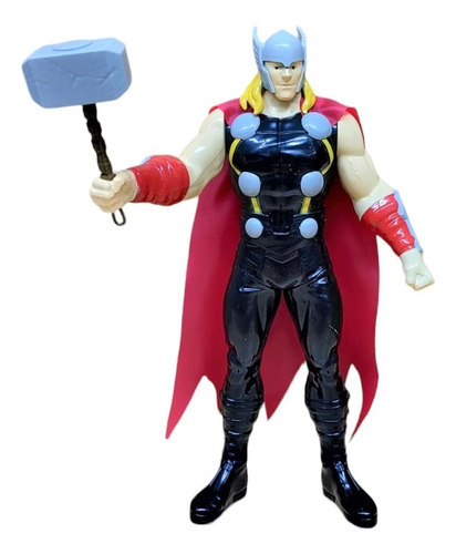 Figura De Accion Thor Con Martillo Marvel 23cm Shp Tunishop