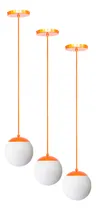Comprar Kit Cu002F3 Lustre Pendente Globo Vidro Jabuticaba Stuttgart 