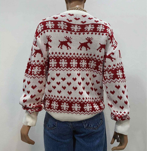 Suéter Navideño De Navidad Ugly Sweater Christmas Tejido 11