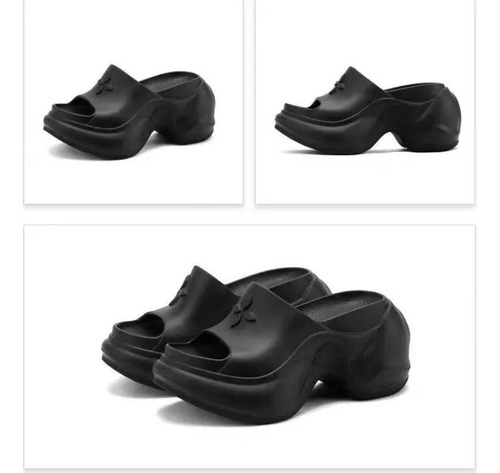 Sandalias De Playa Con Suela De Eva Para Mujer Con Punta Div