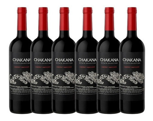 Vino Chakana Estate Selection Cabernet Sauvignon Caja X6