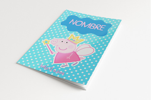 Libro Editable Para Pintar Imprimible De Peppa Pig Hada