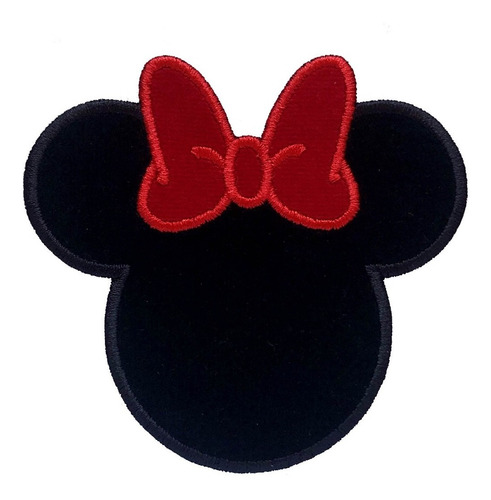 Minnie Mouse Parche Apliqué Disney Silueta 9,7cm