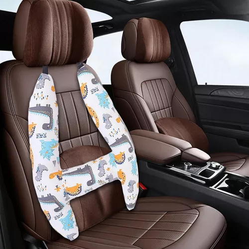 Forma de H - Soporte de cabeza para dormir de coche para niños, forma de H,  soporte de cabeza para dormir de automóvil, almohadas de viaje para