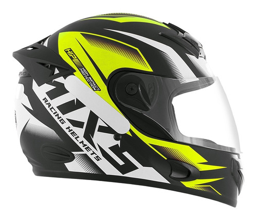 Capacete Moto Mixs Mx2 Fokker Storm Fosco Lançamento