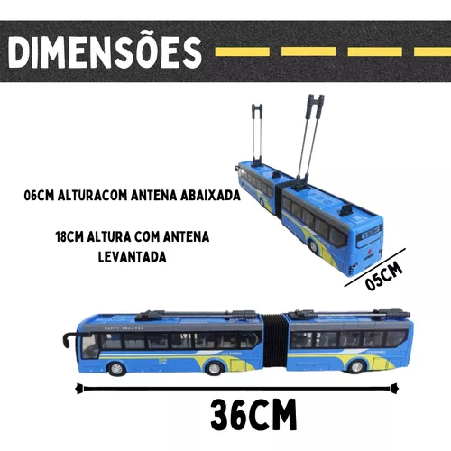 Carrinho Controle Remoto Onibus C/ Bateria Recarregavel - Click Compras Na  Internet®