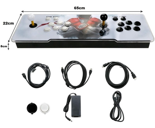 Consola Arcade Wifi Pandora Star 2 Joystick +3000 Juegos