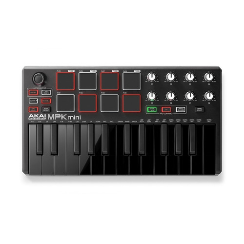 Controlador Akai Mpk Mini Mk3 Black  