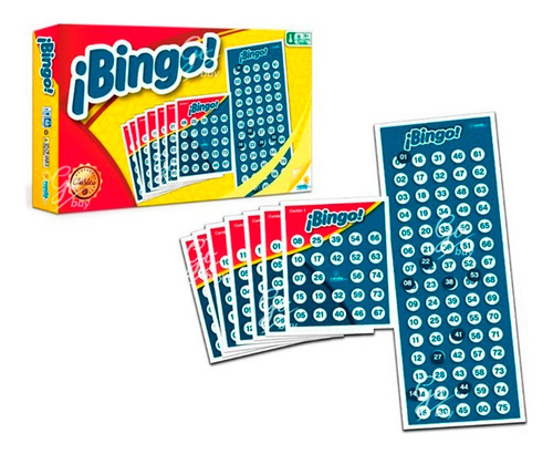 Bingo Lotto Juego De Mesa Adultos Niños Juguetes Didácticos