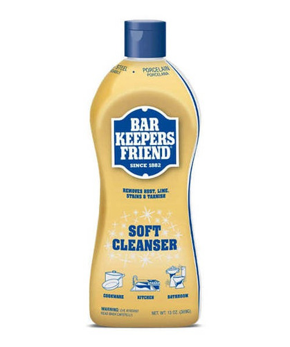 Bar Keepers Friend Limpiador Delicado Baño Y Cocina 369 Gr