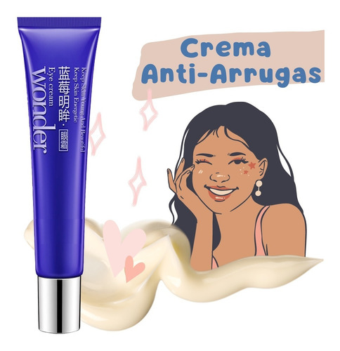 Wonder Eye Cream Blueberry Elimina Ojeras Arrugas Belleza