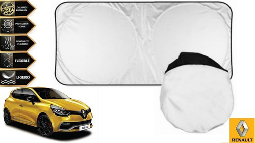 Protector Cubresol Tapasol Con Ventosas Renault Clio Rs 2018