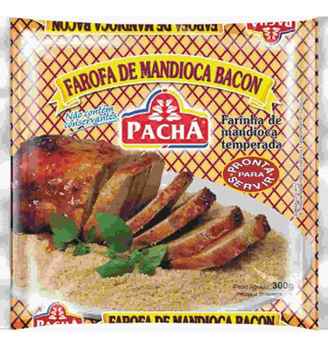 Farofa Pronta Sabor Bacon - Pachá - 300g