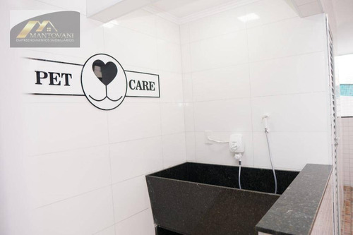 Imagem 21 de 30 de Apartamento Com 3 Dormitórios À Venda, 129 M² Por R$ 742.635 - Canto Do Forte - Praia Grande/sp - Ap2674