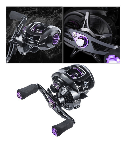 2024 Carrete Baitcasting 7.2: 1 Carrete De Pesca Baitcaster