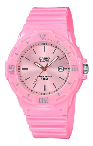 Reloj Para Mujer Casio Lrw200h-4e4vdf Lrw200h-4e4vdf Rosado