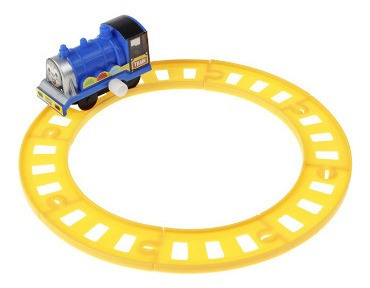 Trem Trenzinho De Corda Coloridos Piuí Piuí Infantil