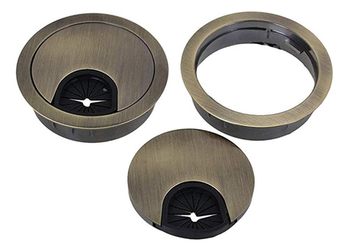 . 4 Pces 50mm Mesa De Computador Grommet Cabo Porta Fio