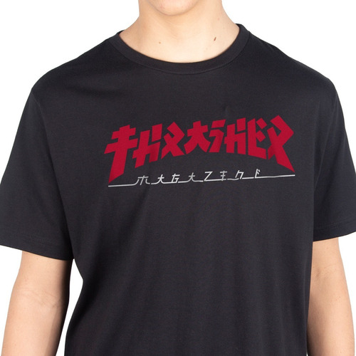 Imagem 2 de 3 de Camiseta Thrasher Goodzila Black Original