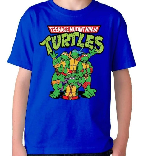   Camiseta  Remera Algodón Tortugas Ninjas Variedad Colores