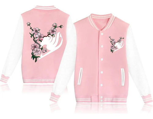 Chaquetas De Béisbol Con Estampado De Anime Fairy Tail Para