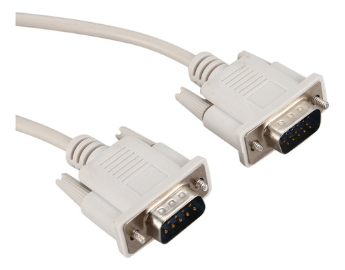 Adaptador Rs232 Db9 De 1,4 M, 9 Pines Macho A Vga, 15 Pines