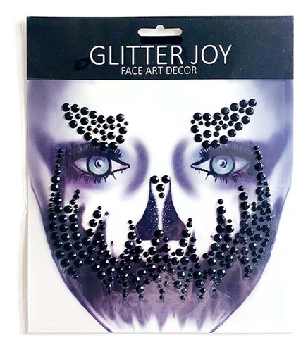 Glitter Joy Catrina Piedras Faciales Maquillaje Disfraz X3un