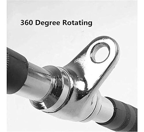 Agarre Largo Barra De Polea Z 120 Cm Curl Multifuncional