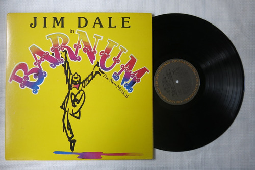 Vinyl Vinilo Lp Acetato Jim Dale In Barnum Thr New Musical