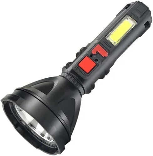 Linterna De Luz Fuerte W5100 Led Recargable Usb