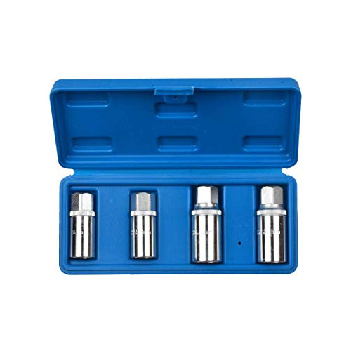 4 Pc Sae Espárrago Extractor Set 1 2 Conductores Y Ext...