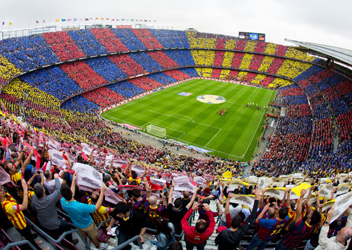 Gigantografia Estadio Barcelona Camp Nou 3,60 X 2,56 M.